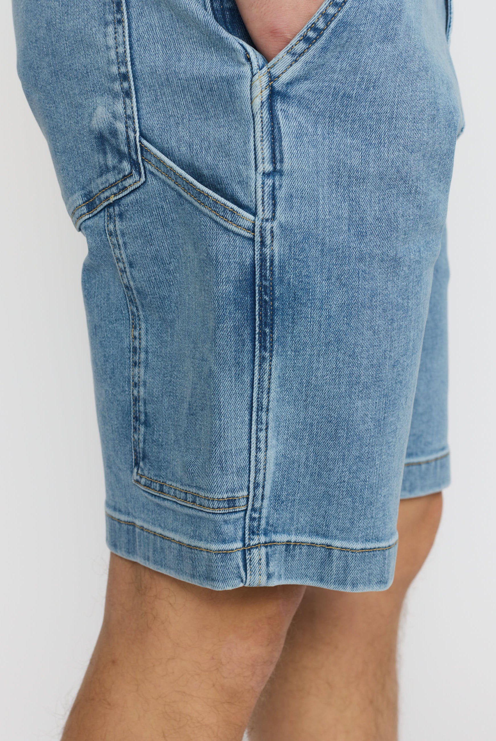 Revolution Loose-fit Denim Shorts Shorts Blue
