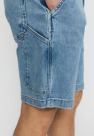 Revolution Loose-fit Denim Shorts Shorts Blue