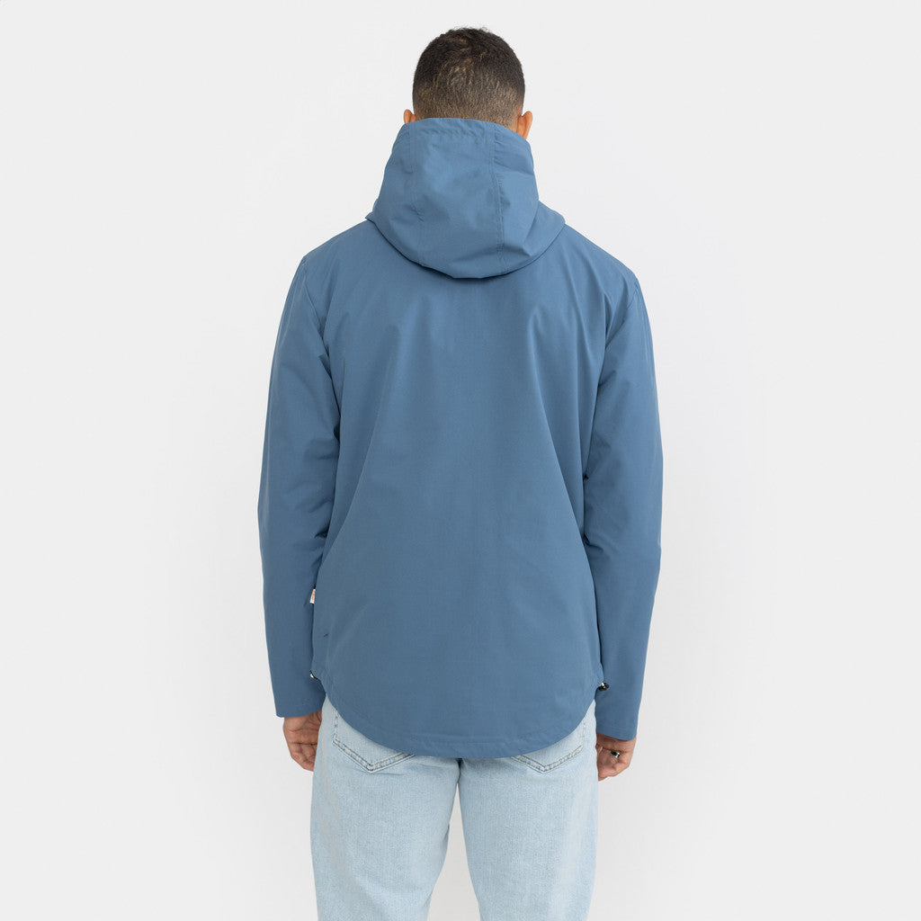 Revolution Zip Anorak Lightweight Outerwear Blue