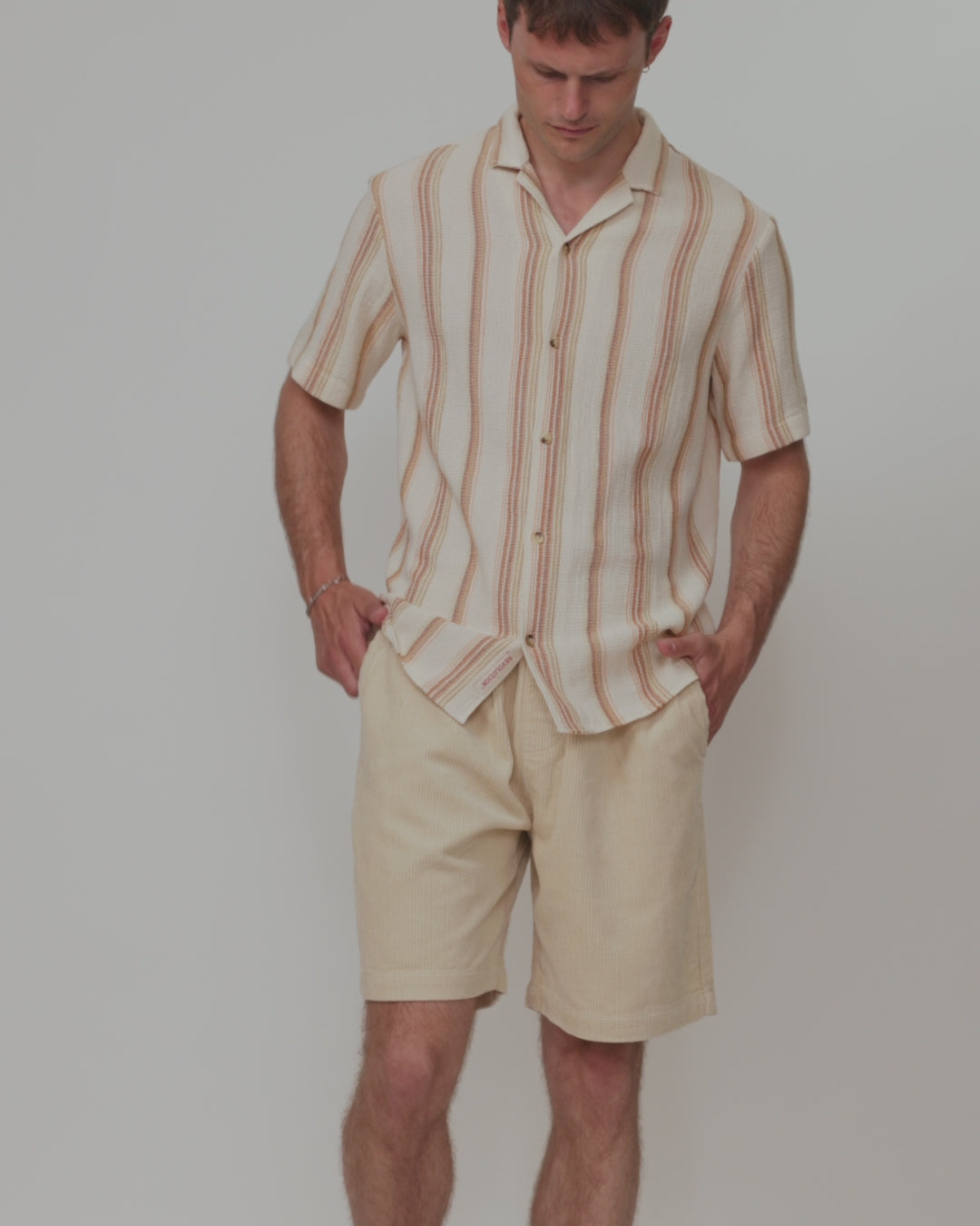 Revolution Short-sleeved Cuban Shirt Short-sleeve shirts Orange