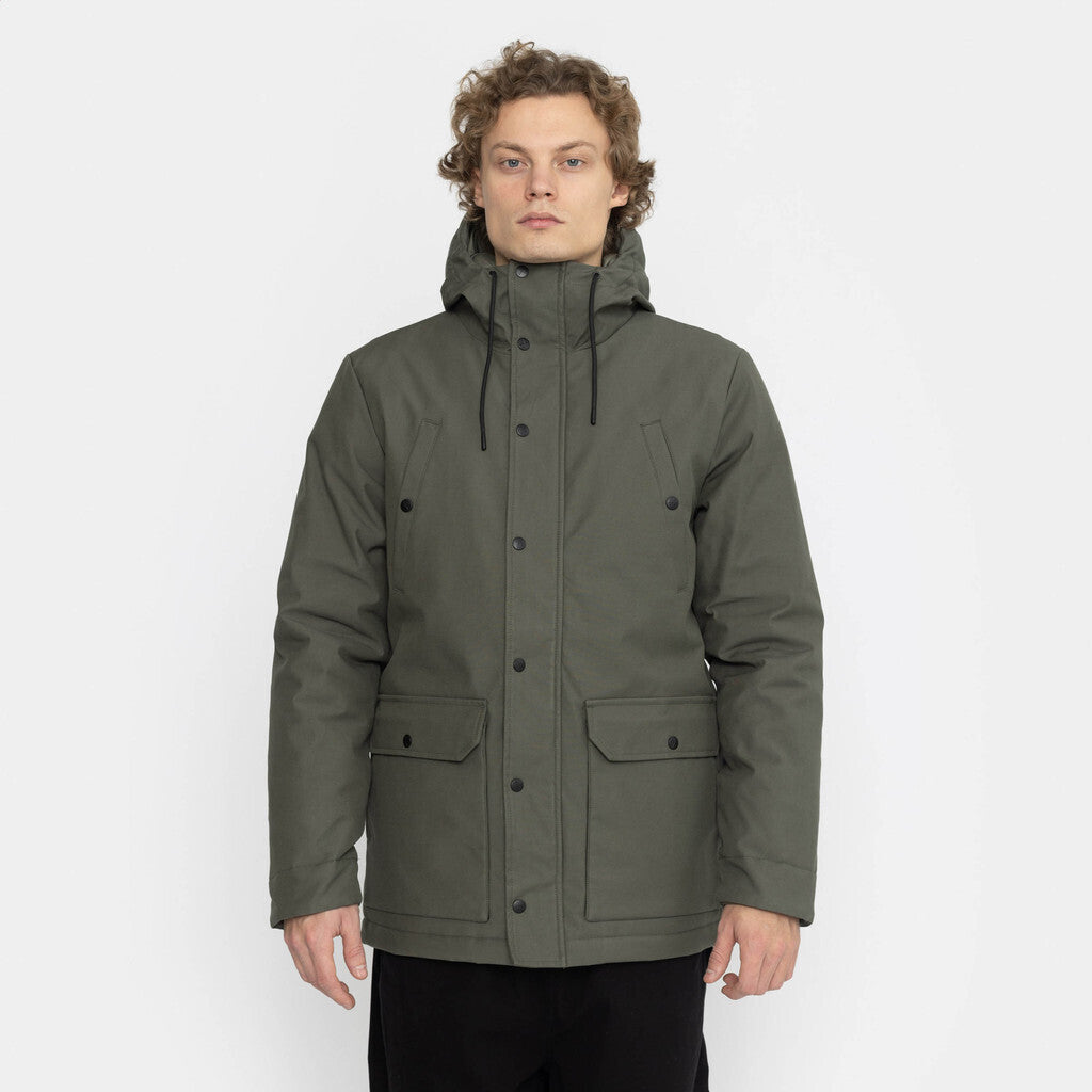 Revolution Alpine Parka Winter Outerwear Army