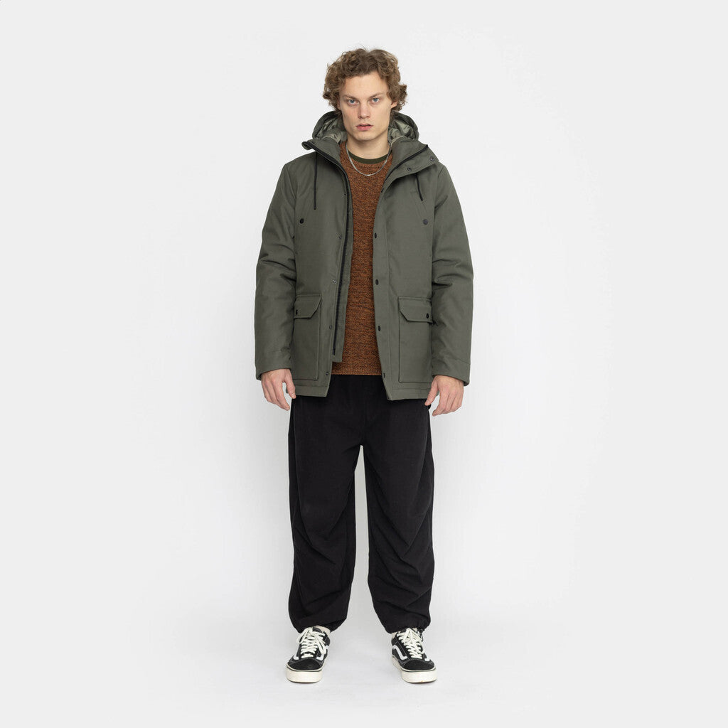 Revolution Alpine Parka Winter Outerwear Army