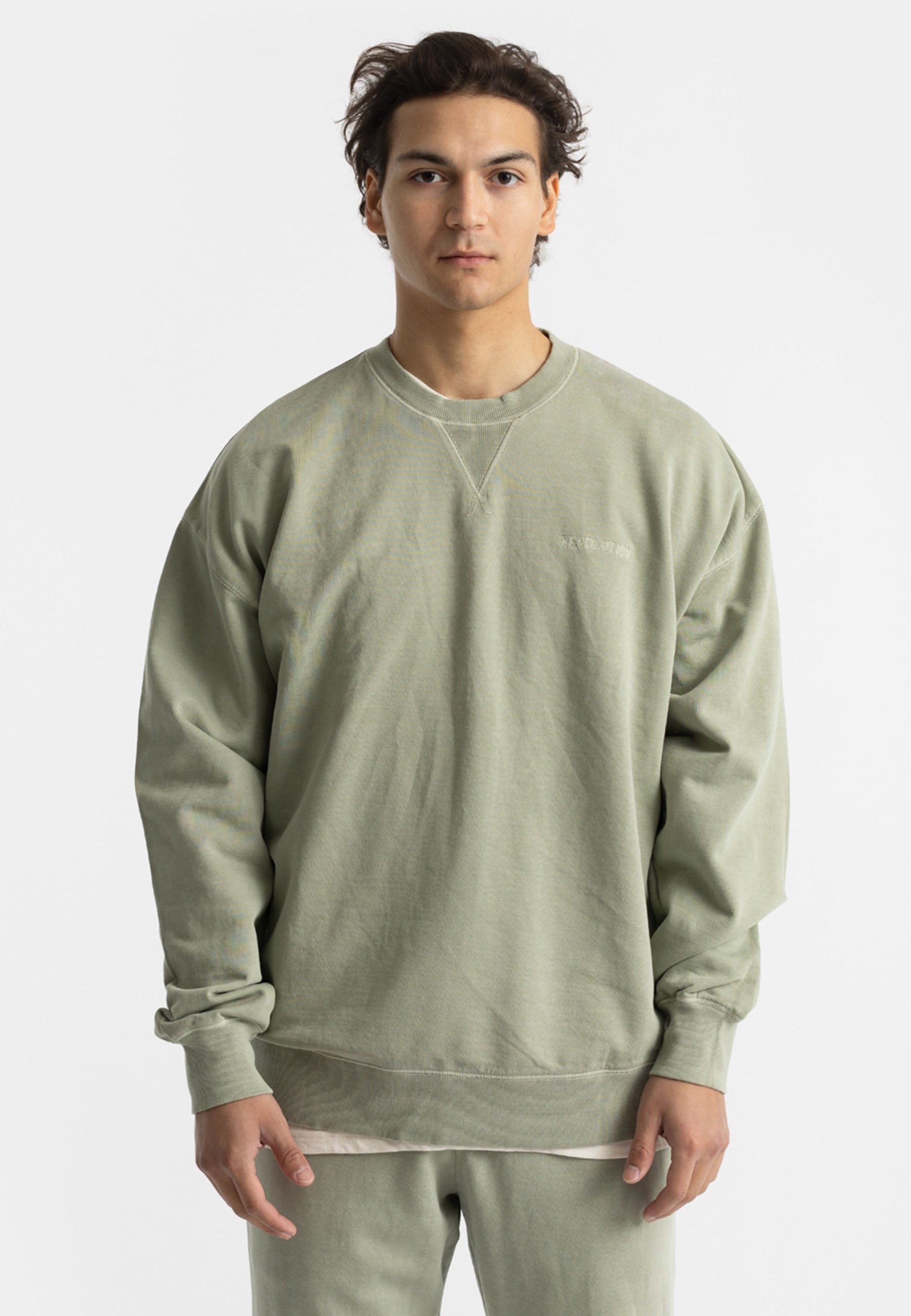 Application Sweatshirt / 2727 REV - Lightgreen – Revolution.eu
