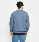 Revolution Application Sweatshirt Sweatshirts Blue-melange