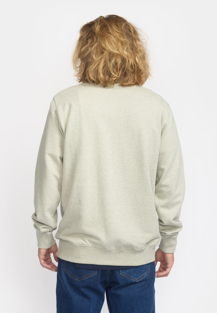 Revolution Application Sweatshirt Sweatshirts Lightgreen-melange