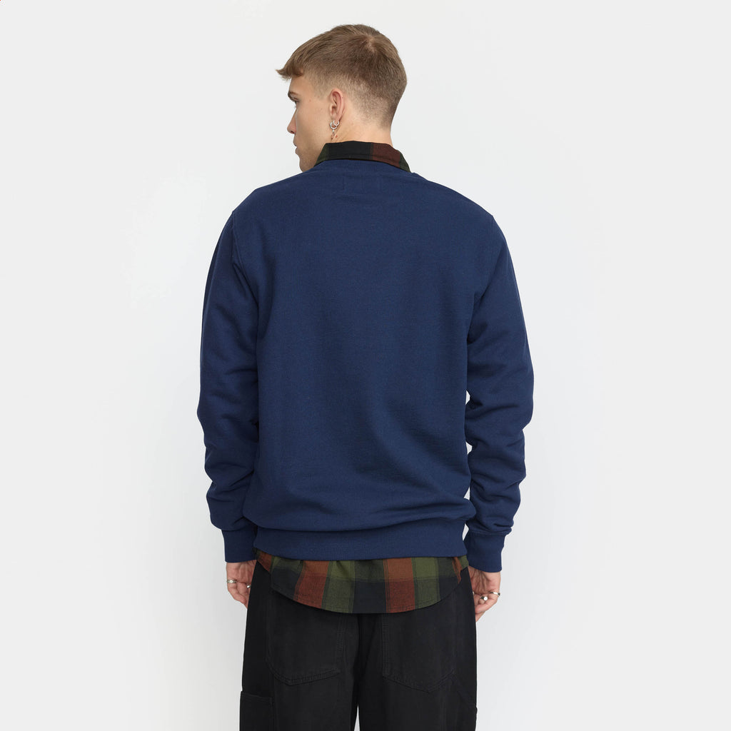 Revolution Application Sweatshirt Sweatshirts Navy-melange