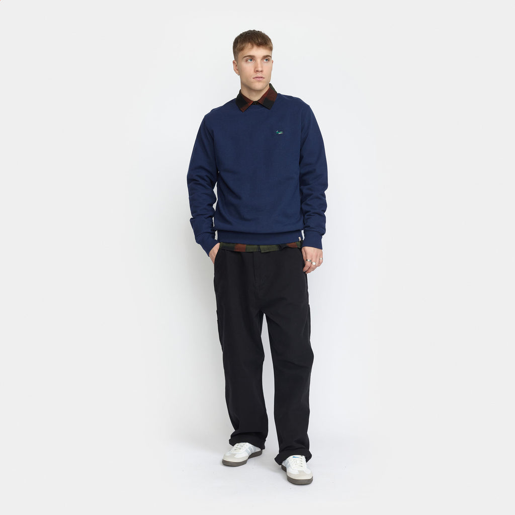 Revolution Application Sweatshirt Sweatshirts Navy-melange