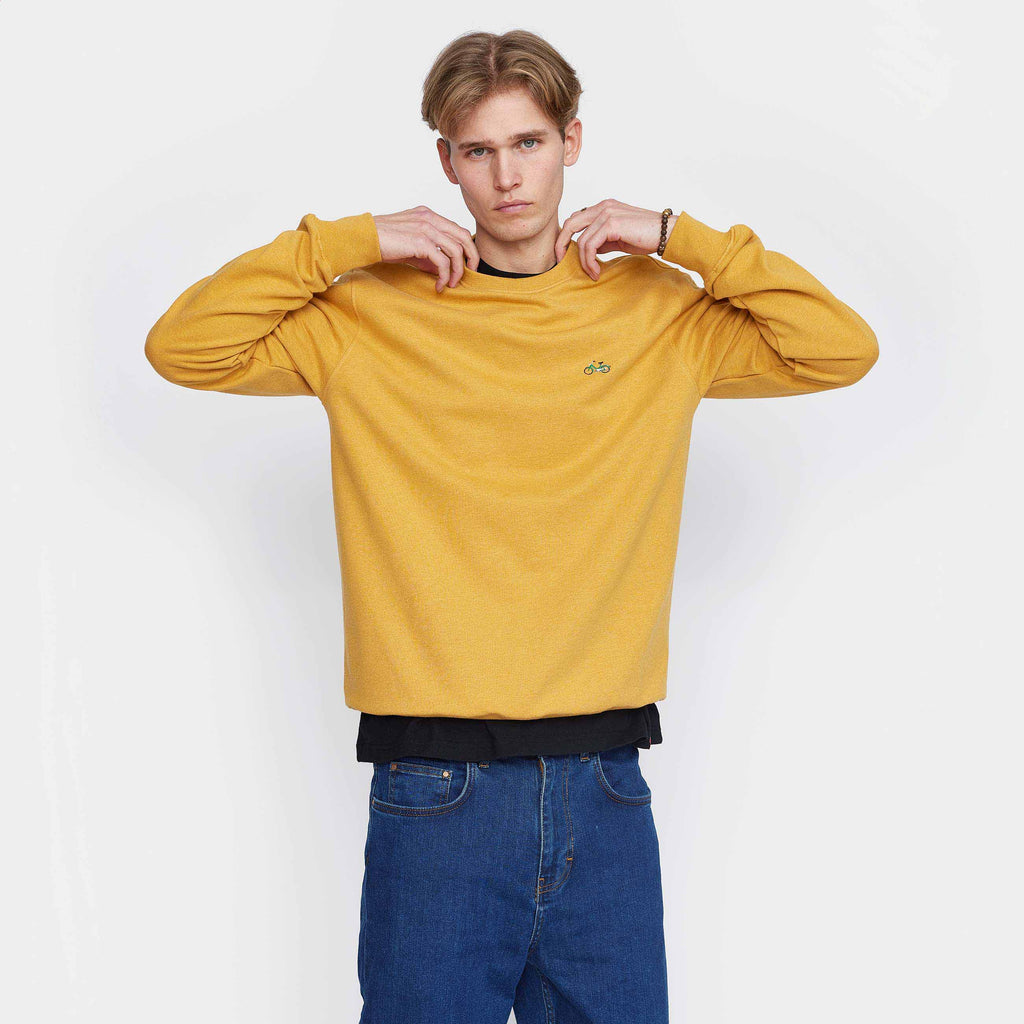 Revolution Application Sweatshirt Sweatshirts Yellow-melange