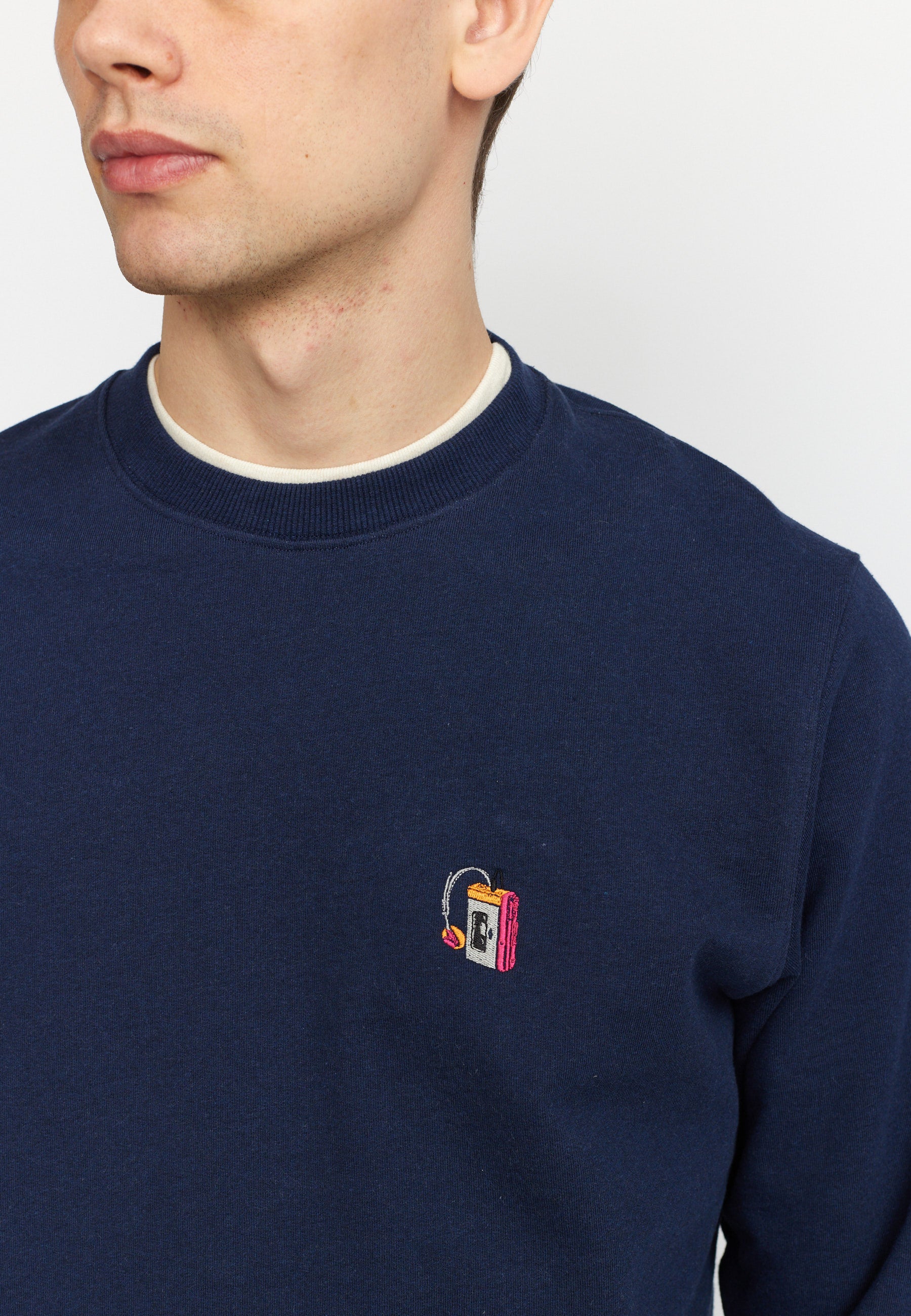 Revolution Application Sweatshirt Sweatshirts Navy-melange