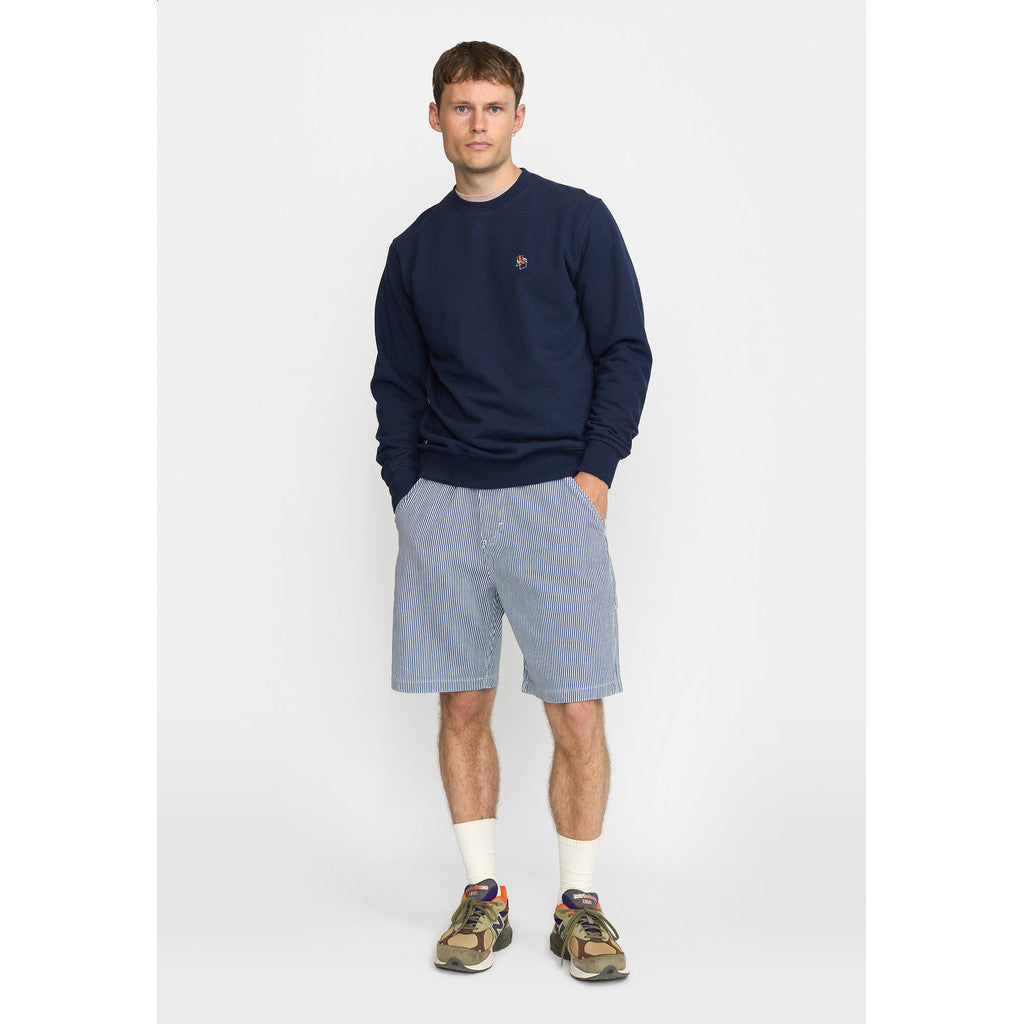 Revolution Application Sweatshirt Sweatshirts Navy-melange