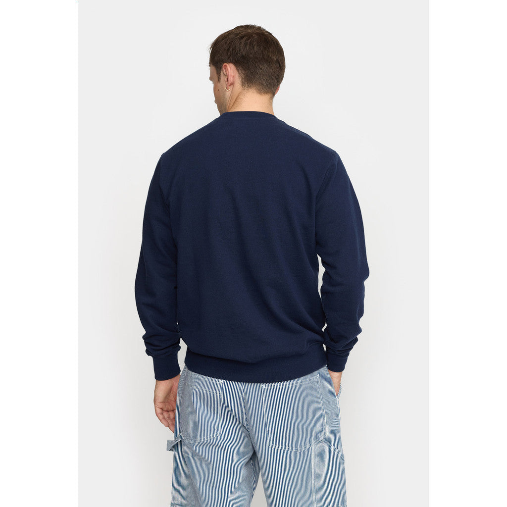 Revolution Application Sweatshirt Sweatshirts Navy-melange