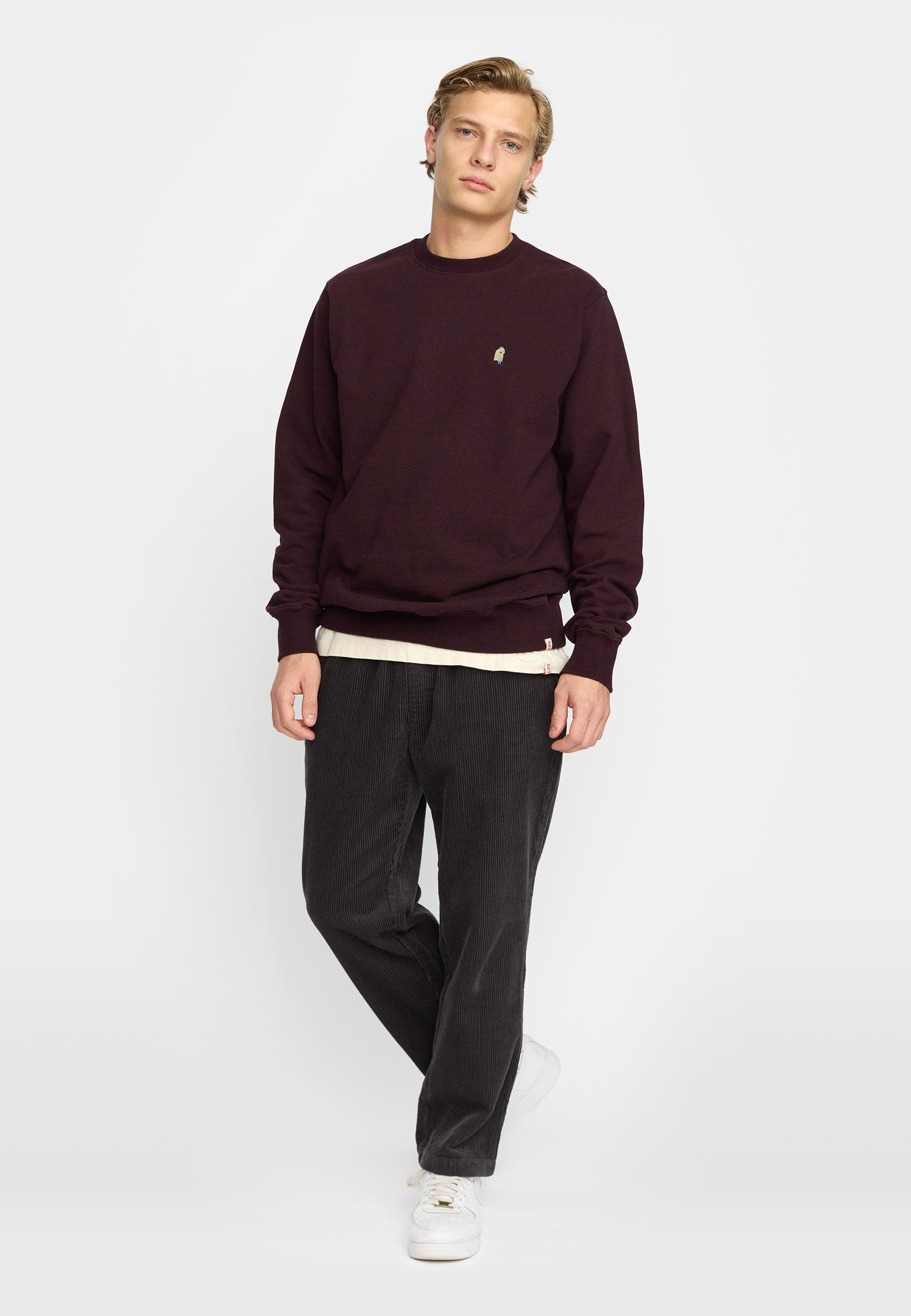 Revolution Application Sweatshirt Sweatshirts Burgundy