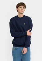 Revolution Application Sweatshirt Sweatshirts Navy-melange