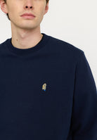 Revolution Application Sweatshirt Sweatshirts Navy-melange