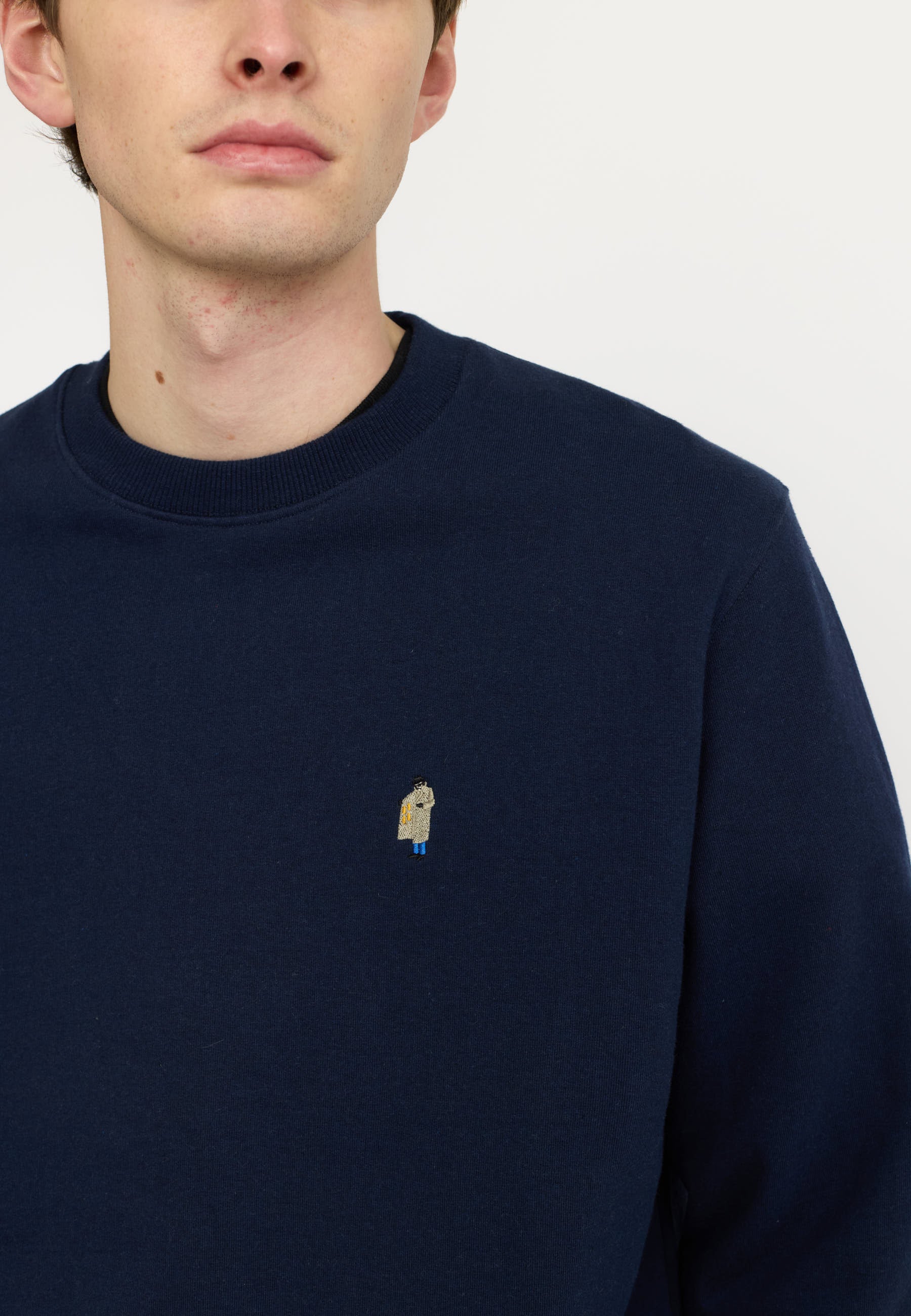 Revolution Application Sweatshirt Sweatshirts Navy-melange