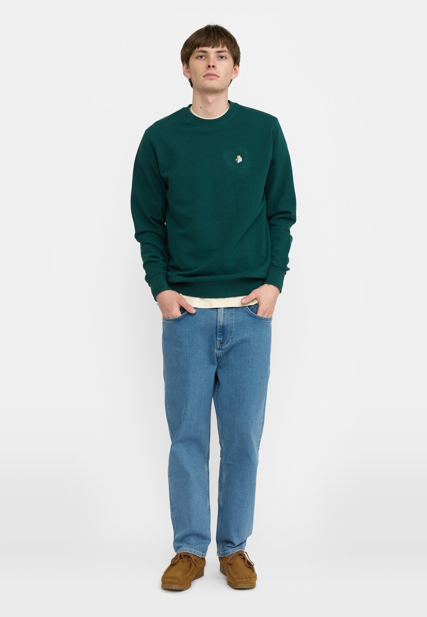 Revolution Application Sweatshirt Sweatshirts Darkpetrol