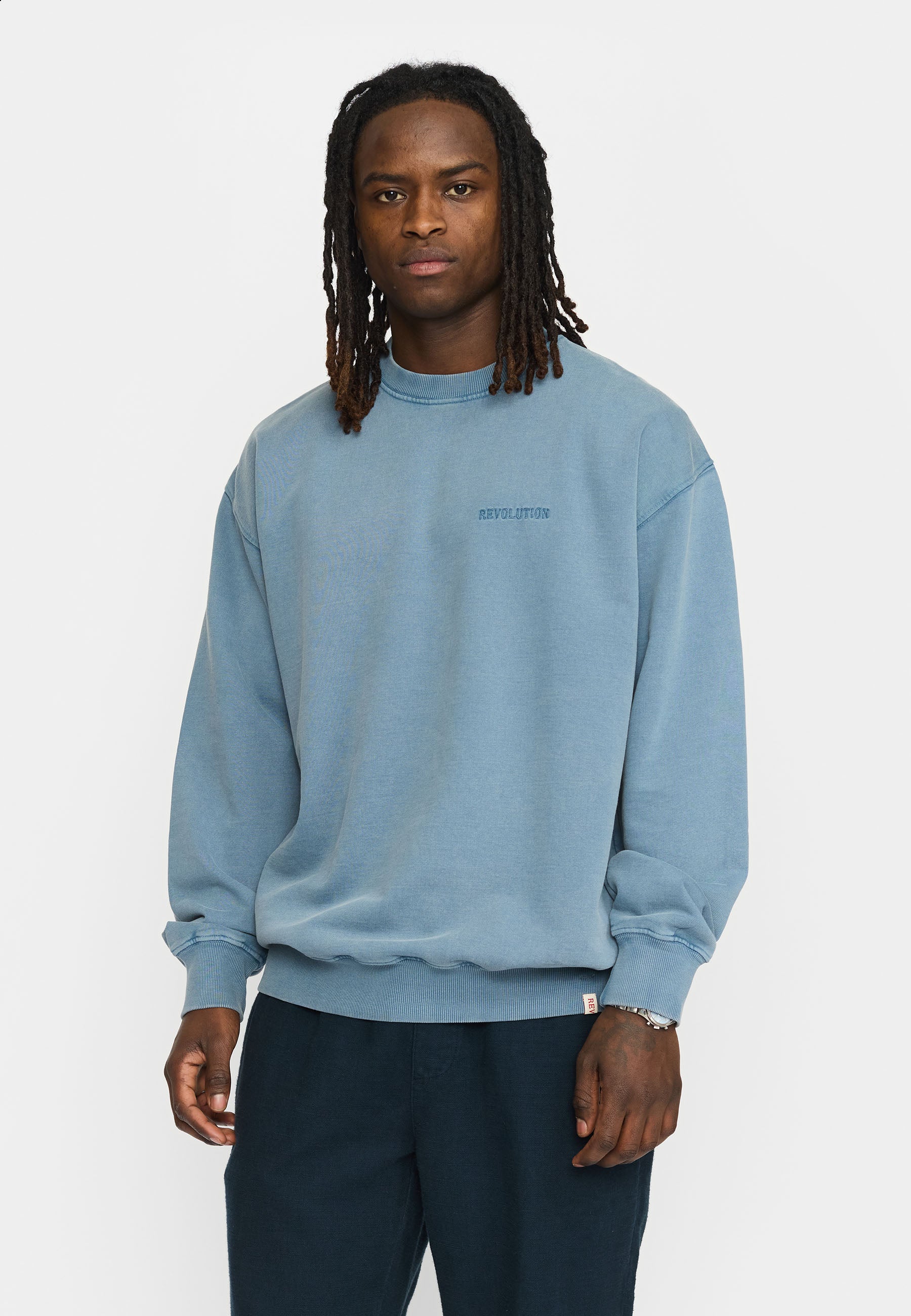 Revolution Application Sweatshirt Sweatshirts Darkblue