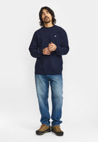 Revolution Application Sweatshirt Sweatshirts Navy-melange