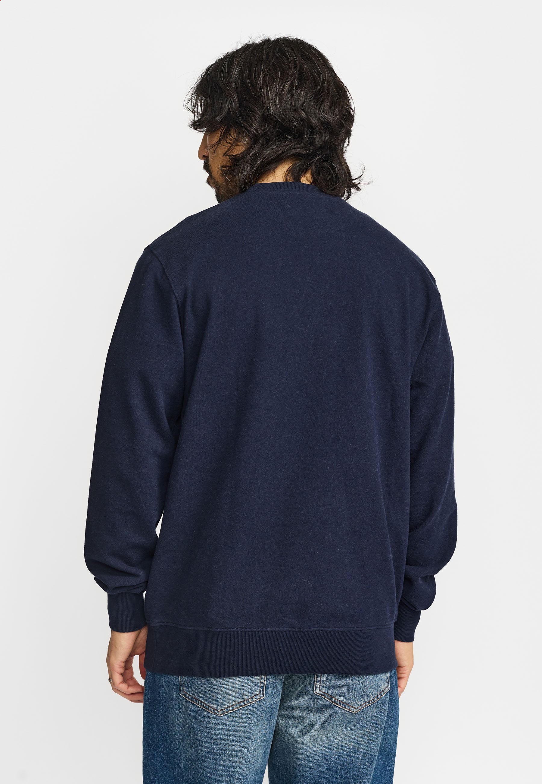 Revolution Application Sweatshirt Sweatshirts Navy-melange