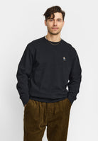 Revolution Application Sweatshirt Sweatshirts Black-melange