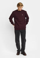 Revolution Application Sweatshirt Sweatshirts Burgundy