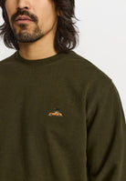 Revolution Application Sweatshirt Sweatshirts Army-melange