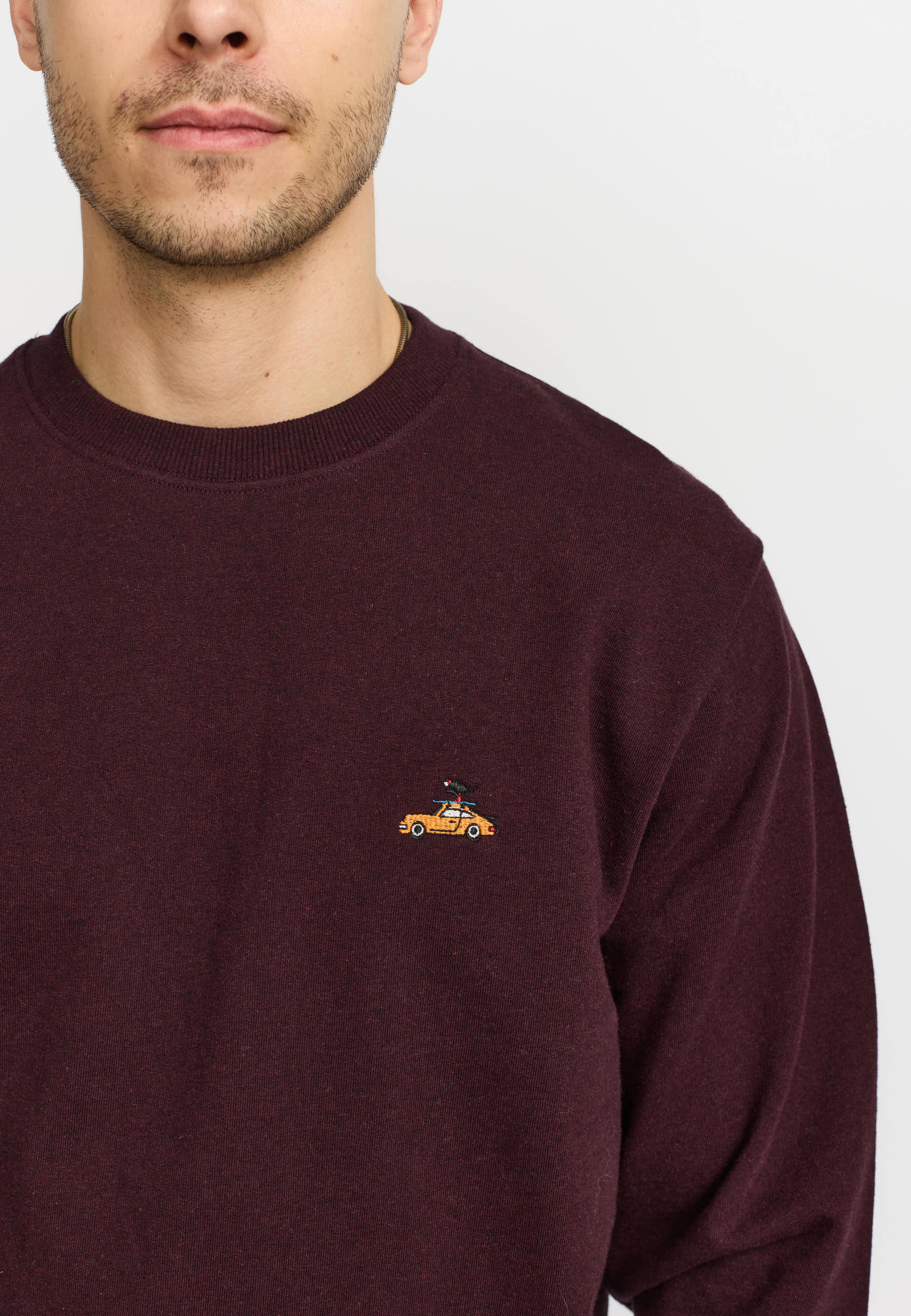 Revolution Application Sweatshirt Sweatshirts Burgundy