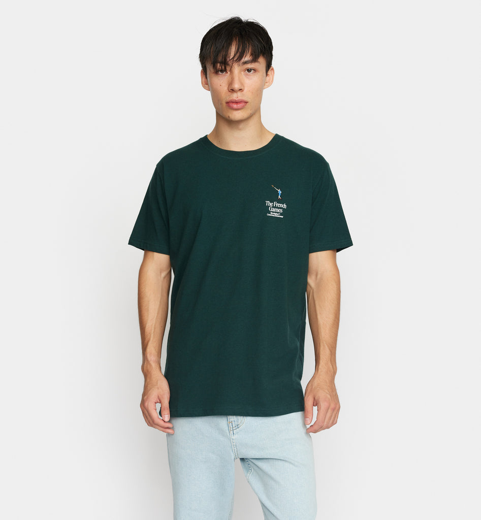 Revolution Application T-Shirt T-Shirts Darkgreen-melange