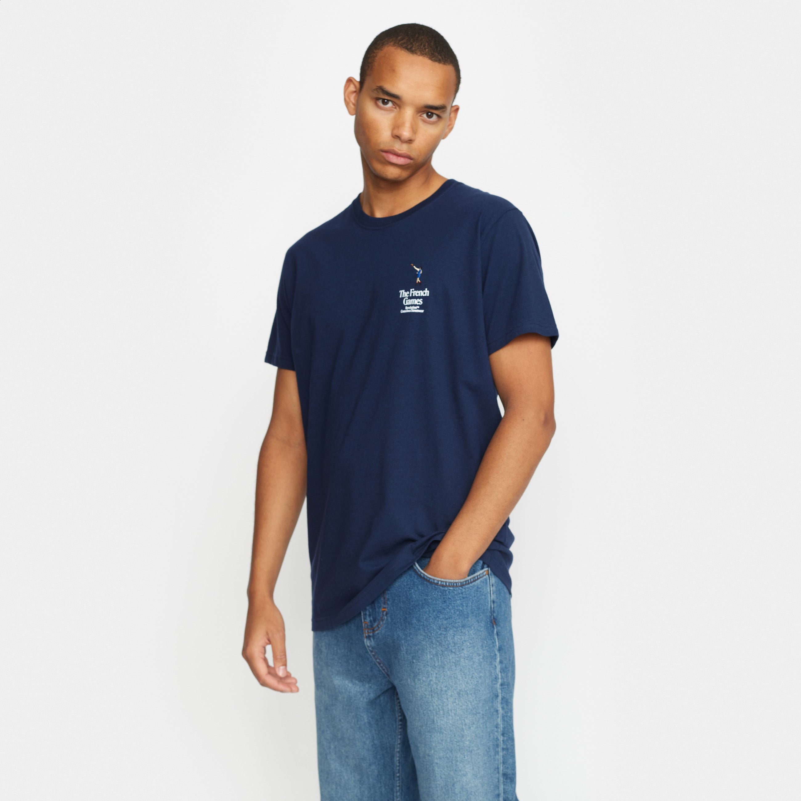 Revolution Application T-Shirt T-Shirts Navy-melange