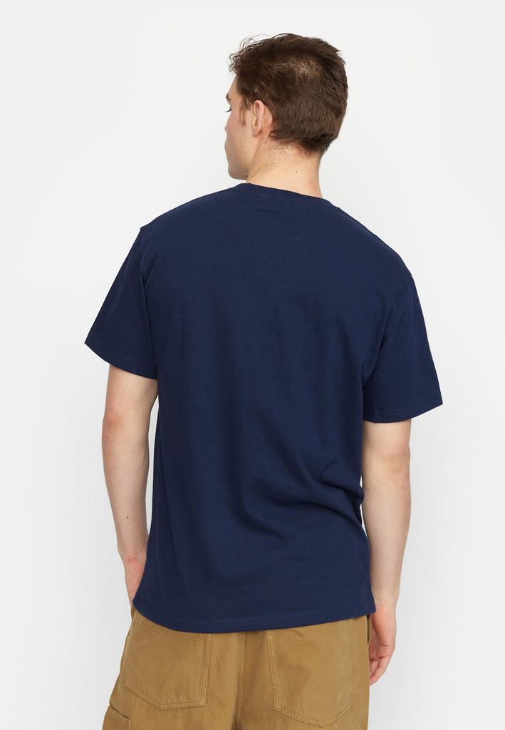 Revolution Application T-Shirt T-Shirts Navy-melange