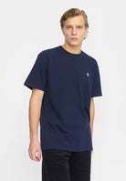 Revolution Application T-Shirt T-Shirts Navy-melange