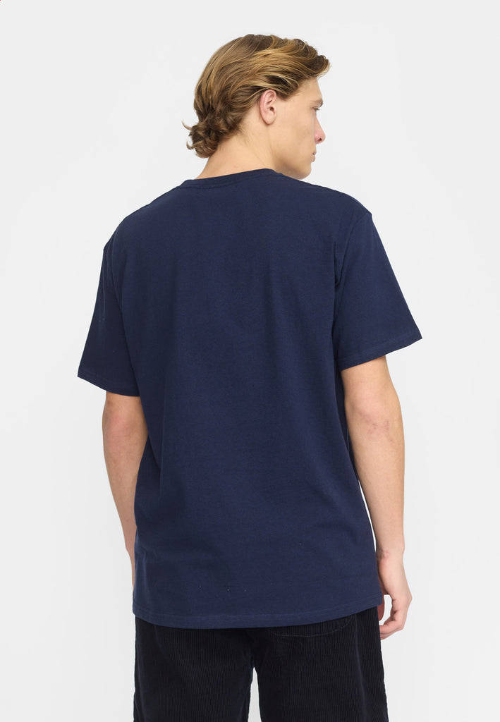 Revolution Application T-Shirt T-Shirts Navy-melange