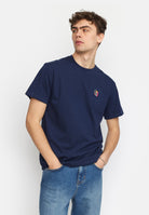 Revolution Application T-Shirt T-Shirts Navy-melange