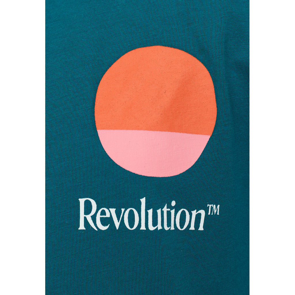 Revolution Application T-Shirt T-Shirts Petrol