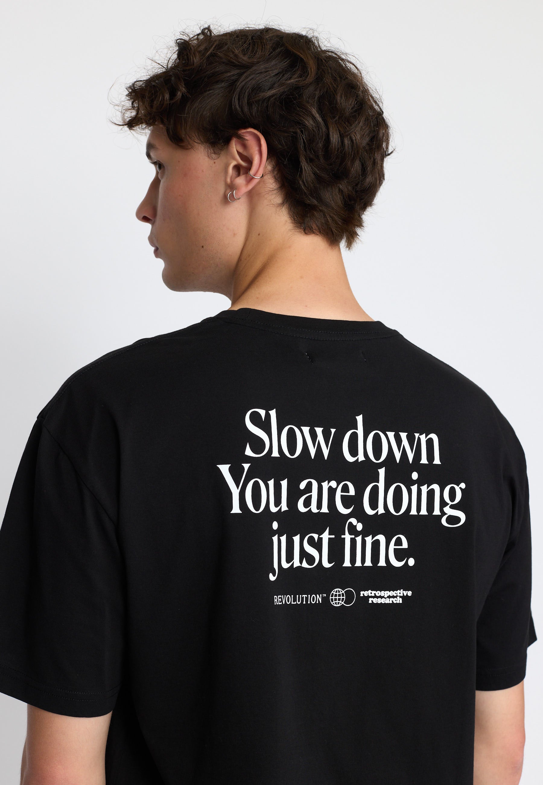 Revolution Application T-Shirt T-Shirts Black