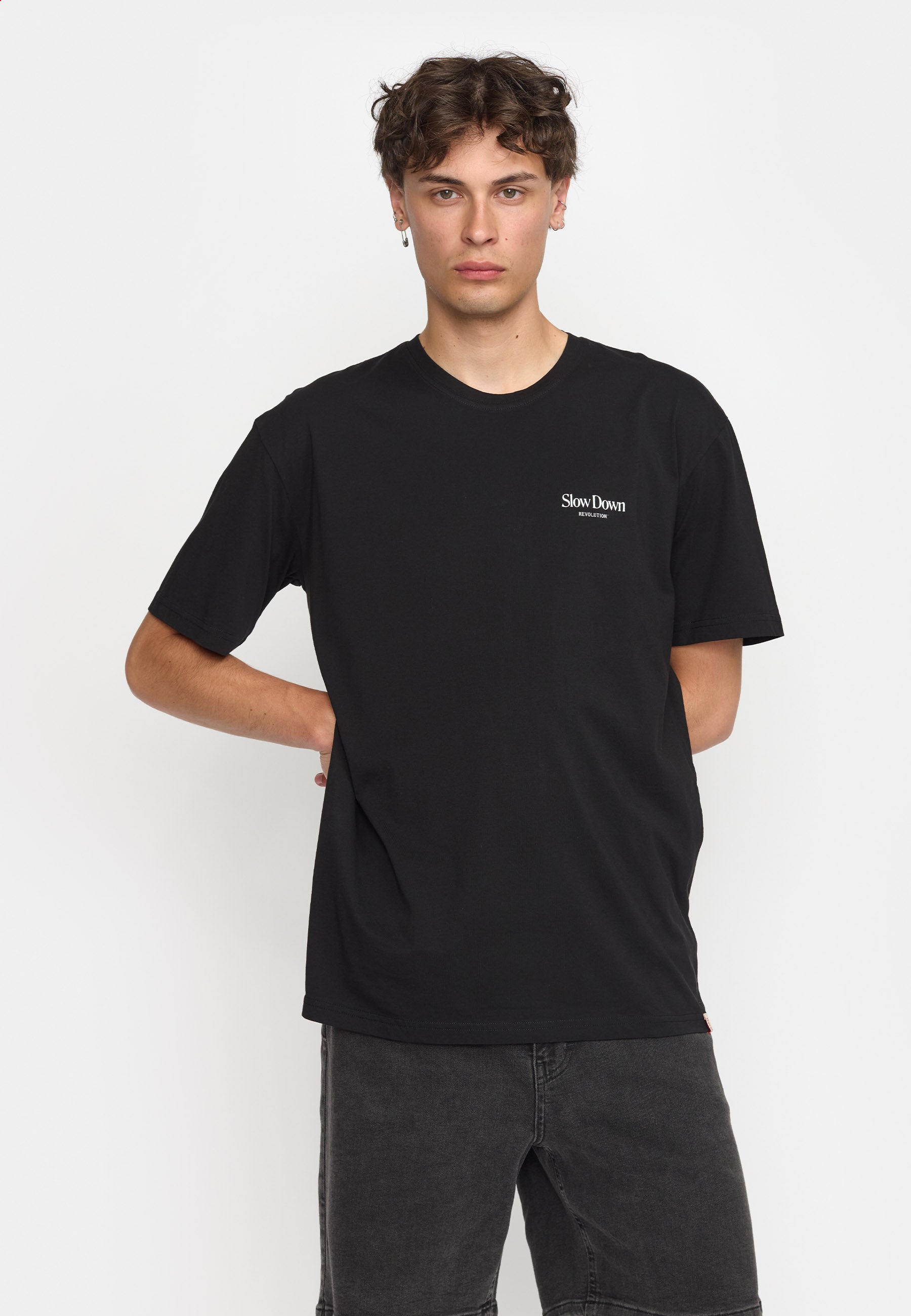 Revolution Application T-Shirt T-Shirts Black