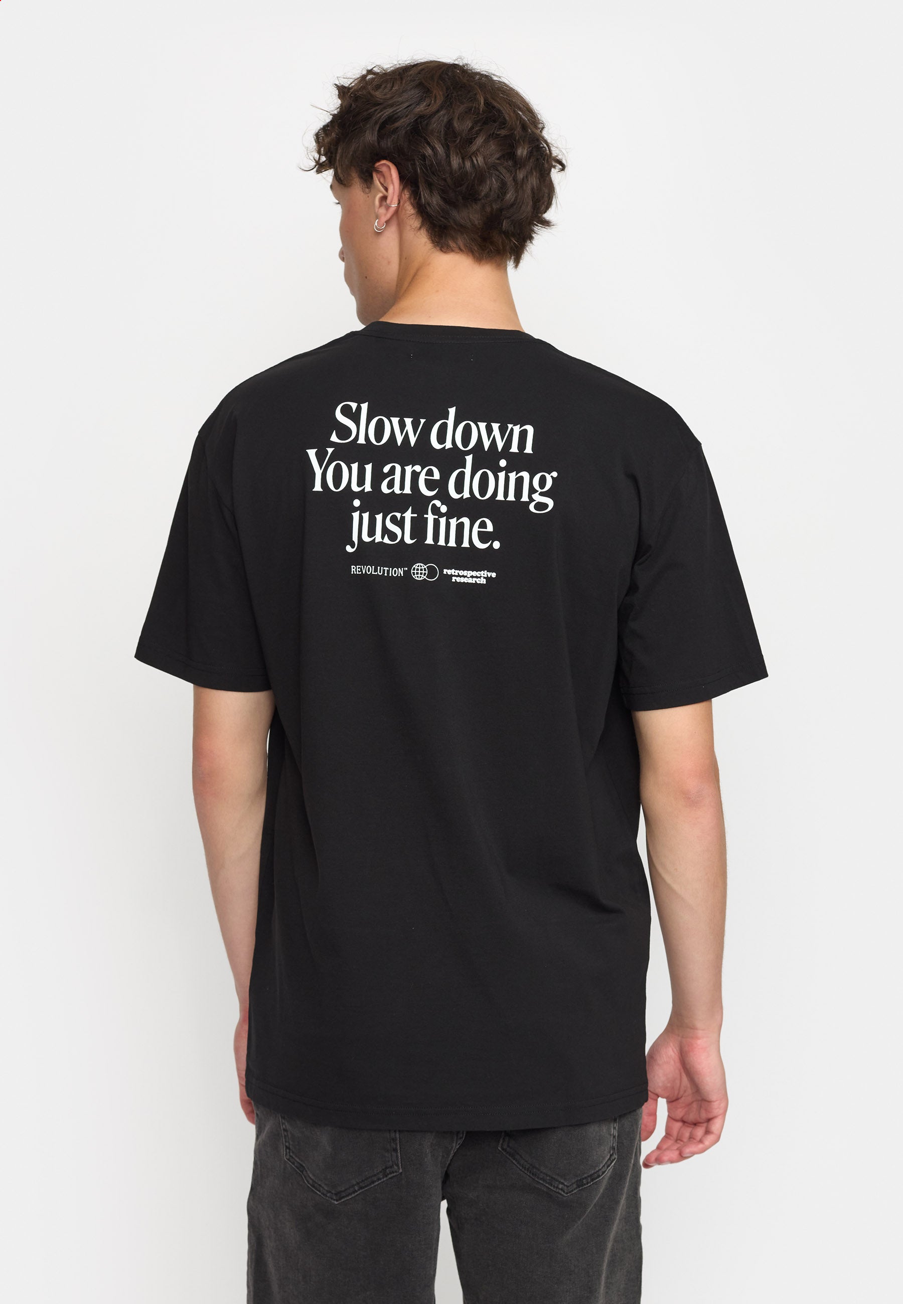Revolution Application T-Shirt T-Shirts Black