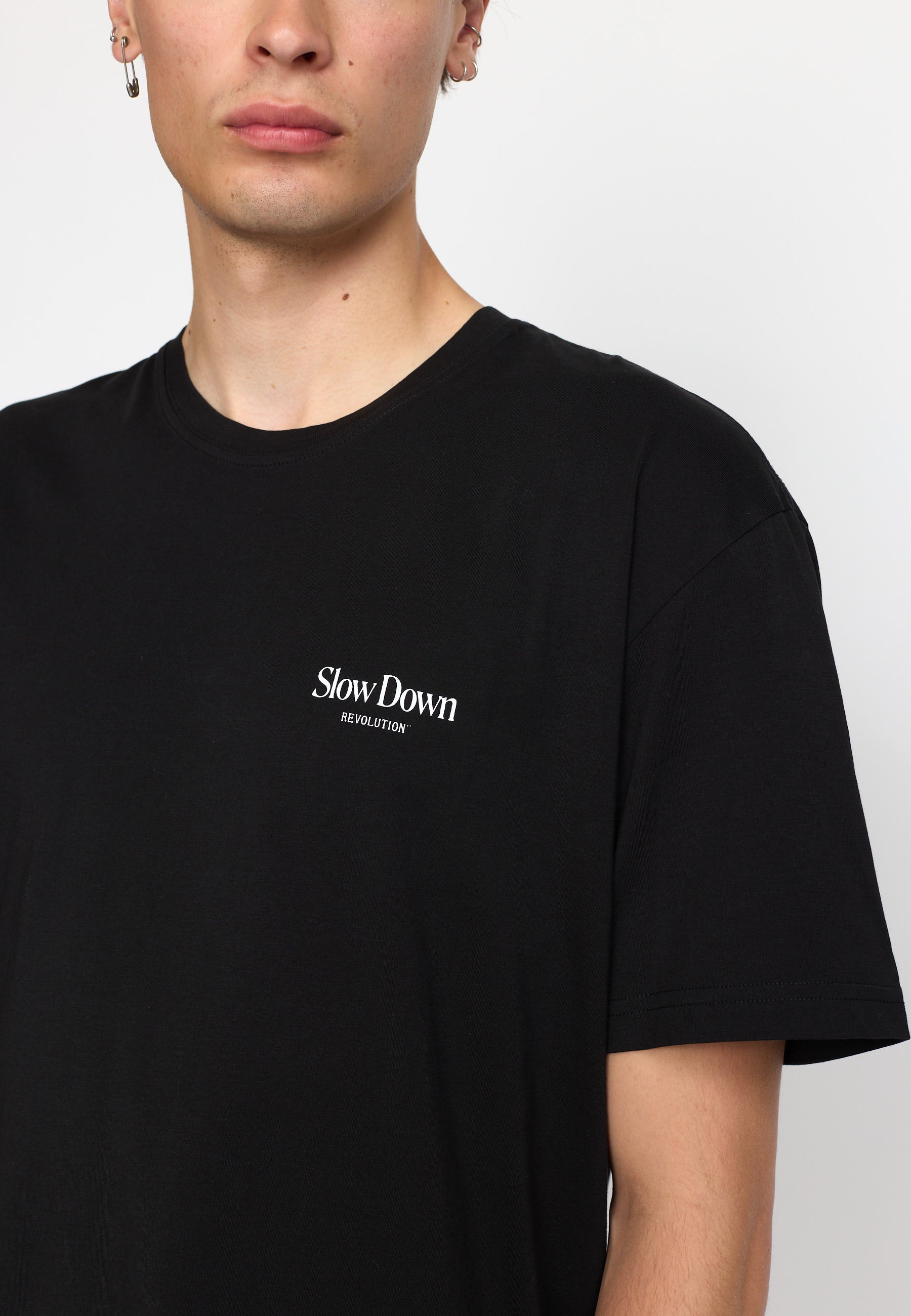 Revolution Application T-Shirt T-Shirts Black