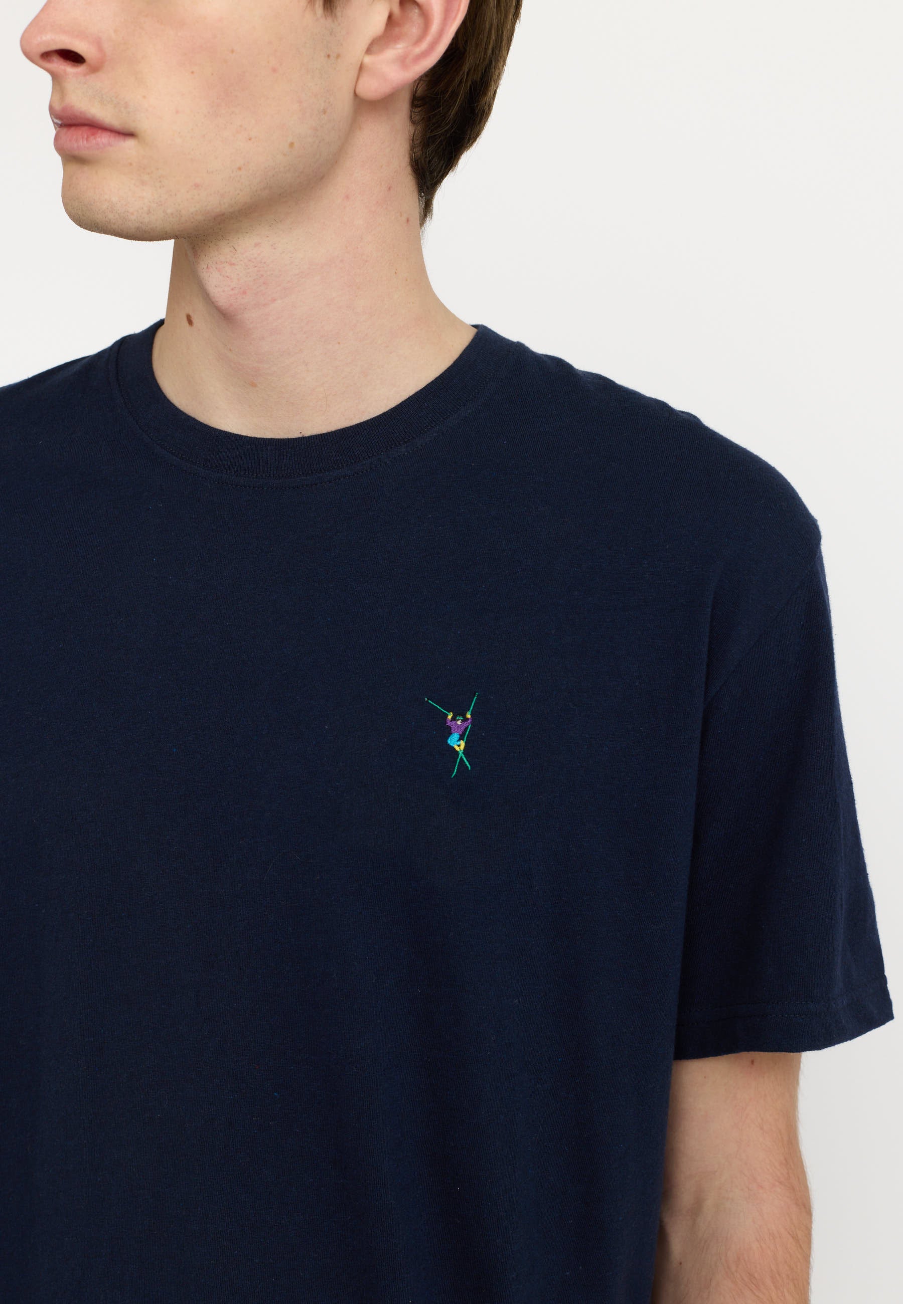 Revolution Application T-Shirt T-Shirts Navy-melange