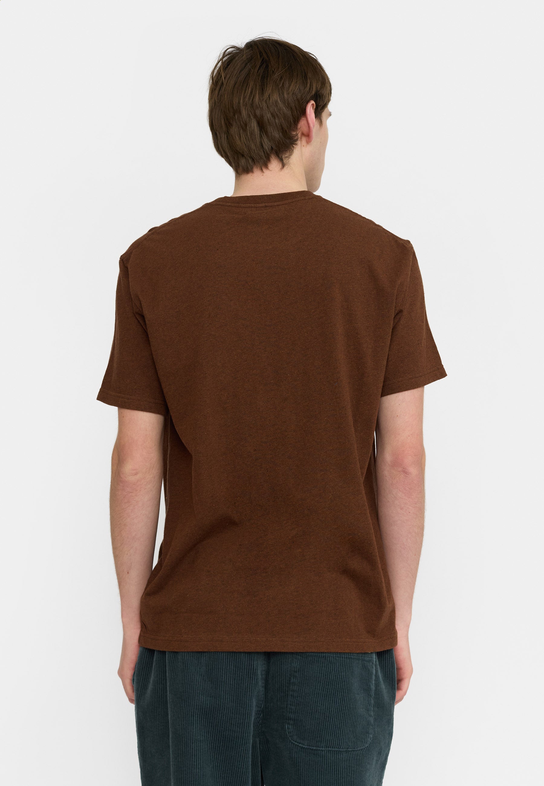 Application T-Shirt / 1425 PIZ - Brown – Revolution.eu