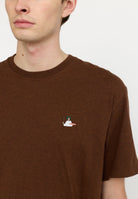 Revolution Application T-Shirt T-Shirts Brown