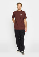 Revolution Application T-Shirt T-Shirts Burgundy