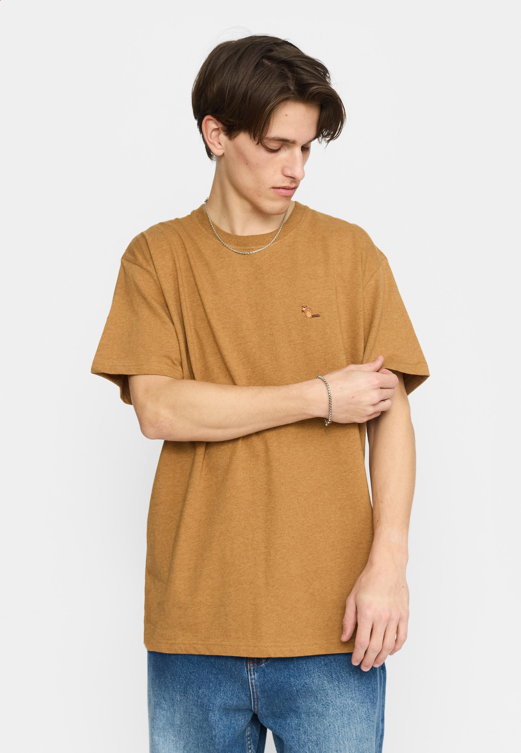 Revolution Application T-Shirt T-Shirts Lightbrown