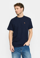 Revolution Application T-Shirt T-Shirts Navy-melange