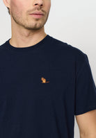 Revolution Application T-Shirt T-Shirts Navy-melange