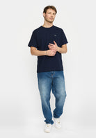 Revolution Application T-Shirt T-Shirts Navy-melange