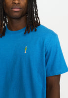 Revolution Application T-Shirt T-Shirts Blue-melange