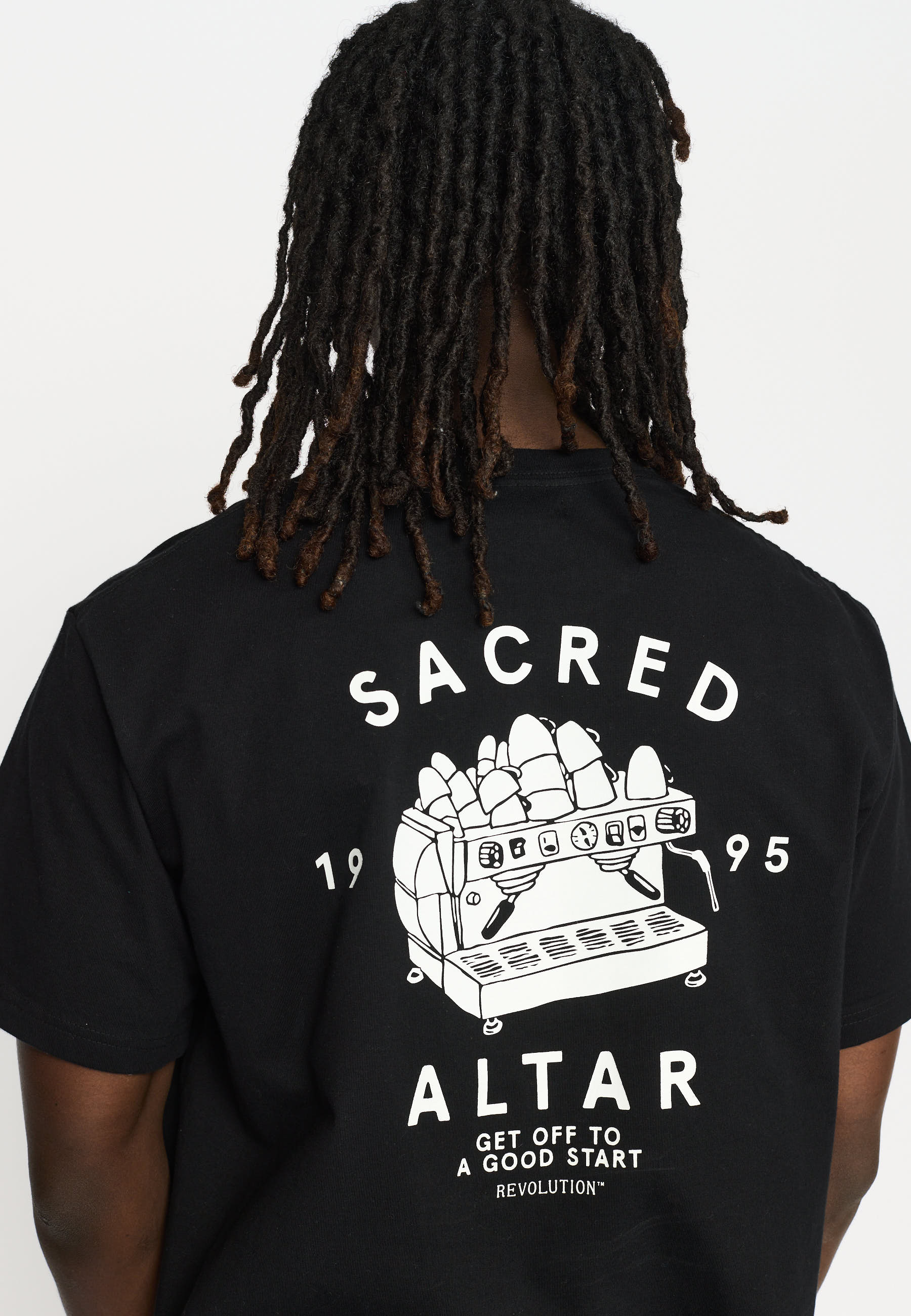 Revolution Application T-Shirt T-Shirts Black