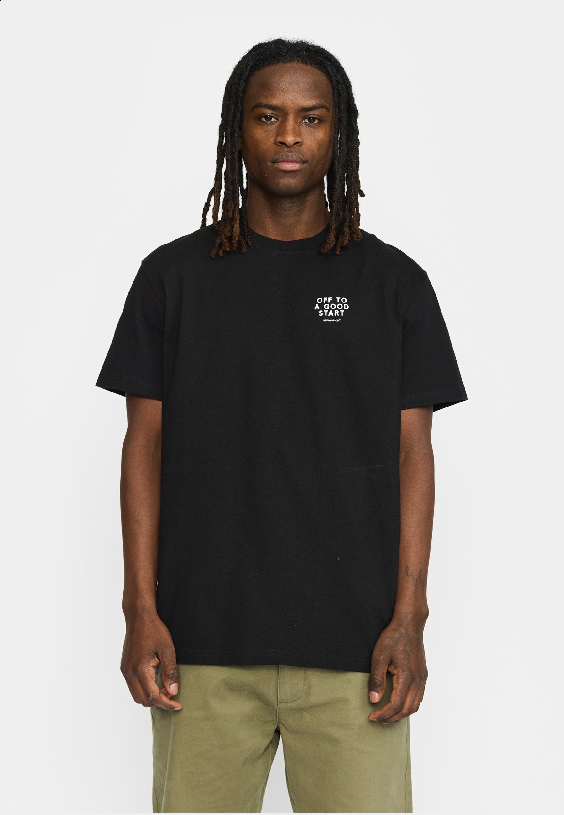 Revolution Application T-Shirt T-Shirts Black