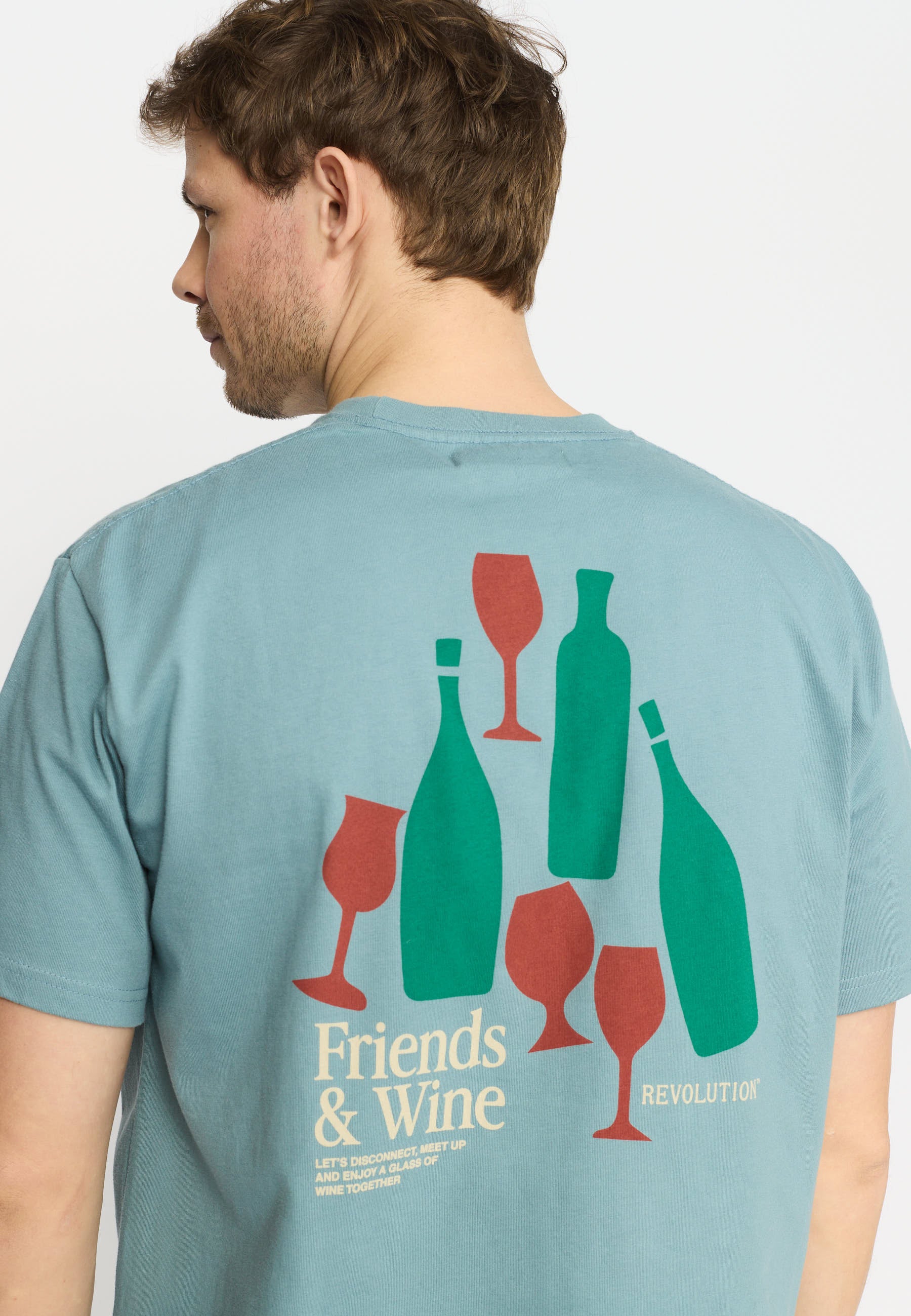 Revolution Application T-Shirt T-Shirts Blue